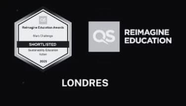 QS Reimagine Education Awards — Shortlisted, Sustainability Education Action — Londres