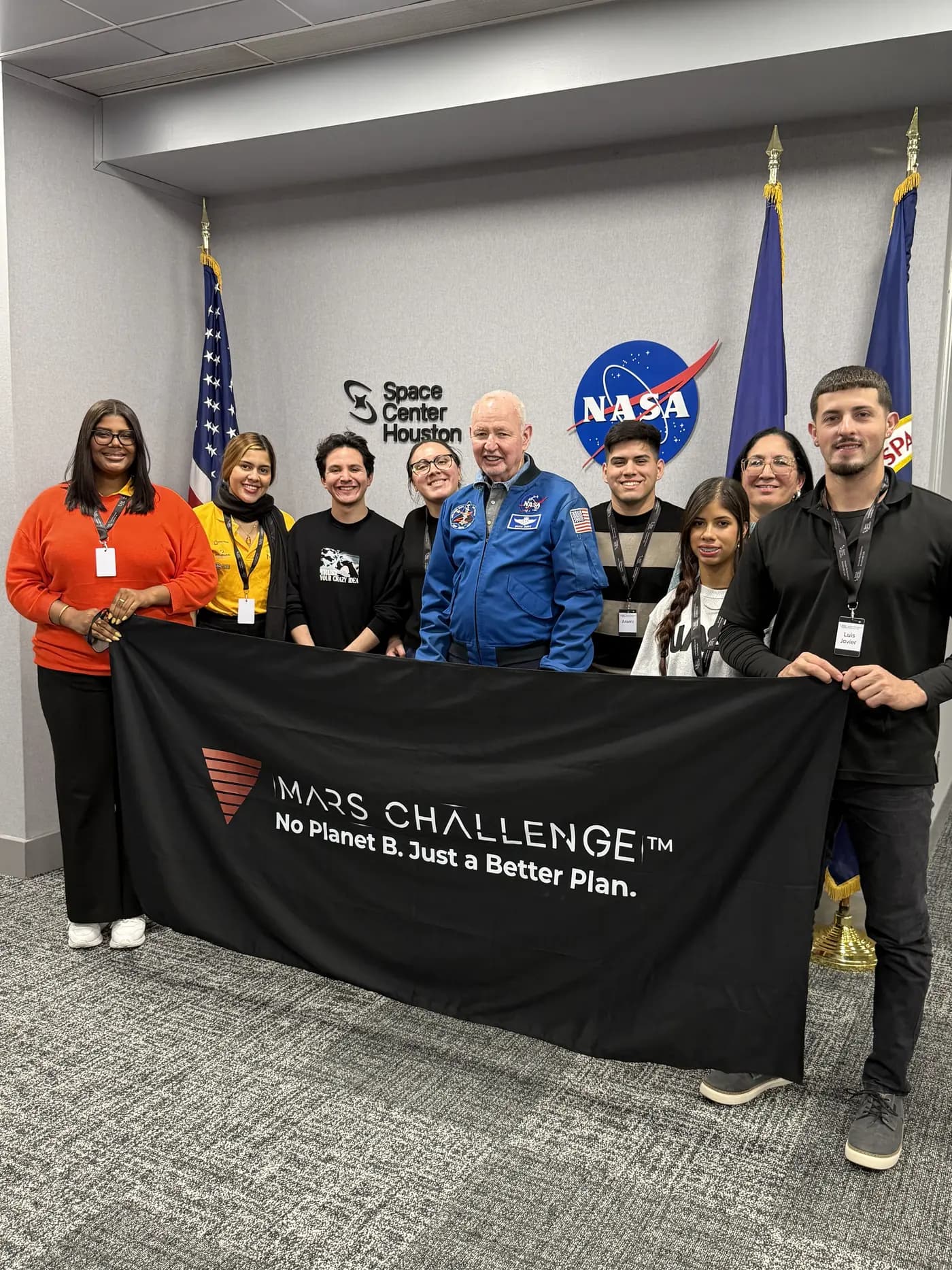 Encuentro con un astronauta de la NASA en Houston
