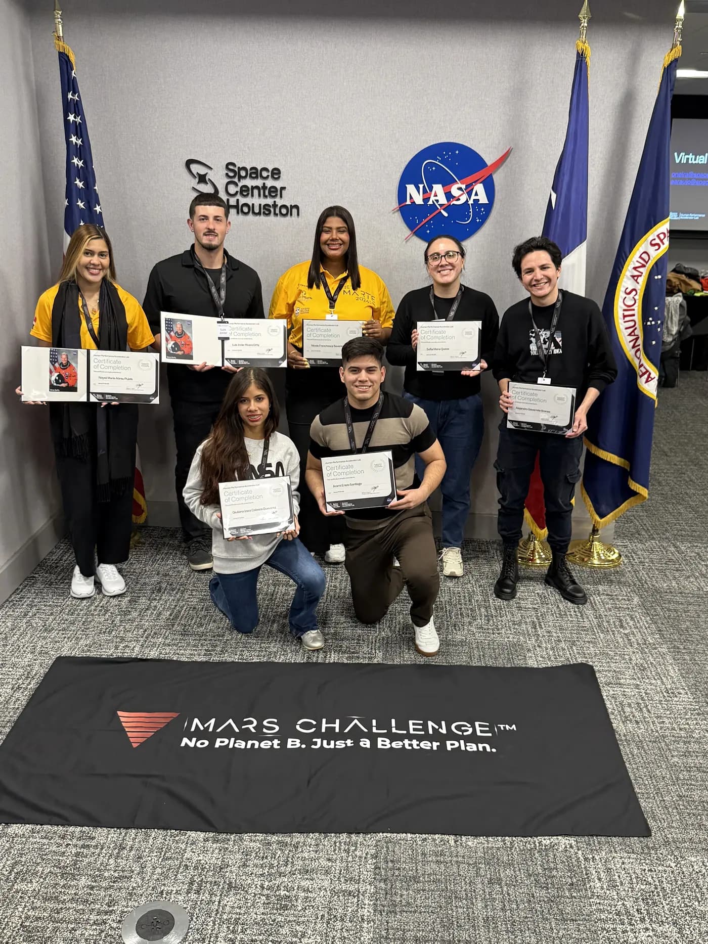 Certificados de finalización del programa en Houston
