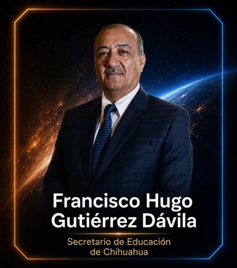 Francisco Hugo Gutiérrez Dávila — Secretario de Educación de Chihuahua